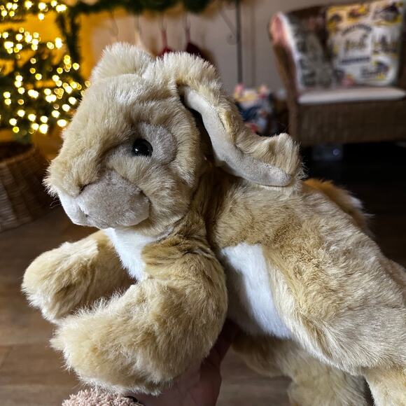 Vtg RUSS BERRIE Dancer Plush Lope Ear Bunny Rabbit - Picture 2 of 11